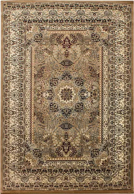 Produktbild von Villa Möbel Mararo Wohnzimmer-Teppich, Orientteppich, Orientalisch Design, Farbe:Beige, Grösse:120x170 cm