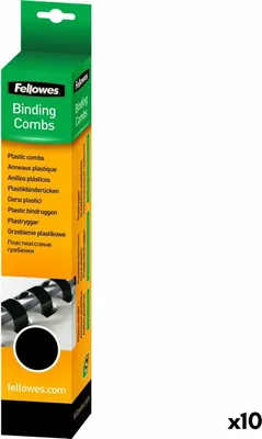 Produktbild von Fellowes 53465, Schwarz, 80 Blätter, Kunststoff, 100 Stück(e)