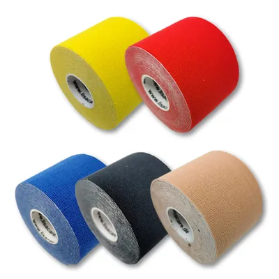 Produktbild von LisaCare Kinesiologie Tape 5er Set - 5cm x 5m