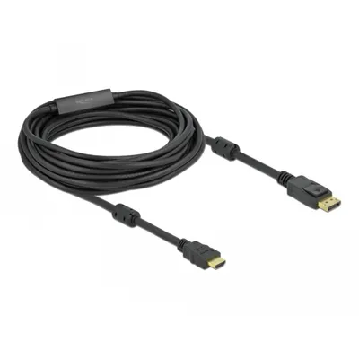 Produktbild von Delock Passives DisplayPort 1.2 zu HDMI Kabel 4K 30 Hz 10 m