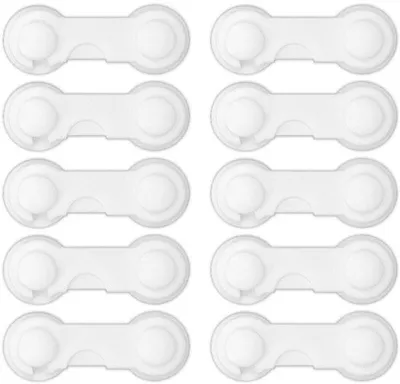 Produktbild von Kinderladebeveiligung - 10 Stücke - Sicherungsvorhänge für Kasten - Kindersicherung - Ladeverschluss