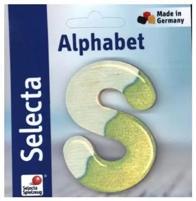 Produktbild von Selecta Holzbuchstabe S