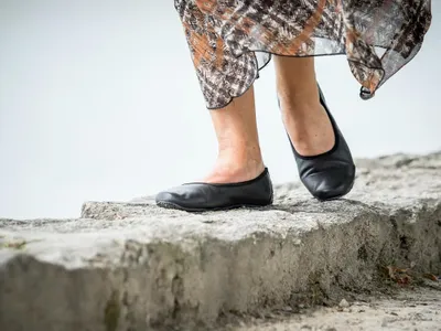 Produktbild von SOLE RUNNER® Ballerina Miranda black Women Barfußschuh,Größe:42,Farbe:Black