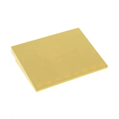 Produktbild von 1x Lego Dachstein 10° 6x8x1 beige Rampe Fliese Platte 7296 3292 4515