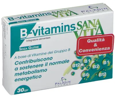 Immagine prodotto di Sanavita Bvitamins 30 Compresse