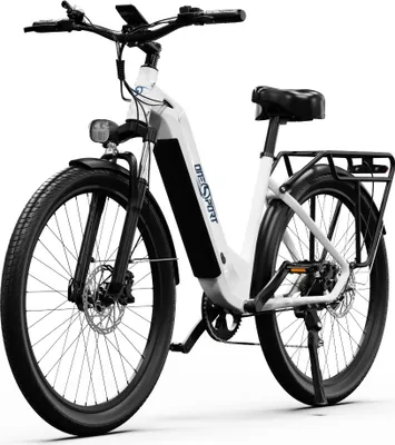Produktbild von ONESPORT OT05 E-bike pre dospelých, 27,5 palca, 36V 18,2Ah batéria, 250W motor, hydraulické brzdy, farebný LCD displej, integrovaná batéria, mestský elektrobicykel SK