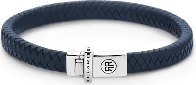 Produktbild von Rebel & Rose - Rebel and Rose RR-L0150-S-XL - Kleine geflochtene Marine - Armband-Maat XL