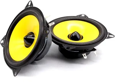 Immagine prodotto di Due altoparlanti per auto a gamma completa da 4 pollici (10 cm), 60 W, a 2 canali