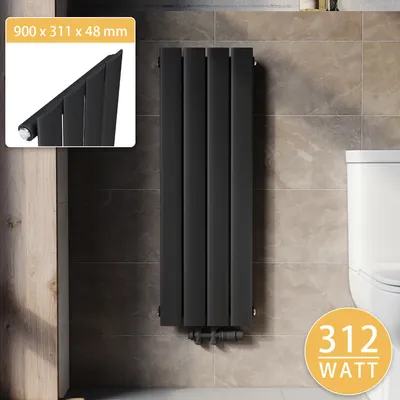 Immagine prodotto di SONNI radiatore verticale a pannello piccolo antracite 900×311mm