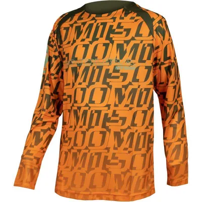 Obrázek produktu pro Dres Endura MT500 Print LTD E7156 dětské dlouhý mandarinková Velikost 9-10 E7156OT/K9