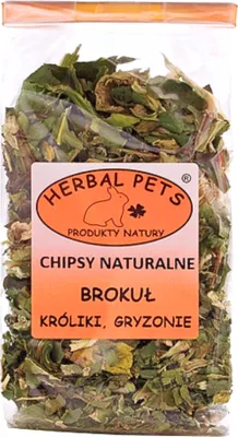 Obrázok produktu pre Brokolicové snacky pre hlodavce - prírodná, zdravá pochúťka 50G