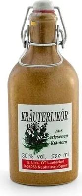 Produktbild von Spreeli Kräuterlikör in der Tonflasche (0,5 l / 30% vol.)
