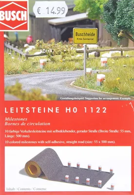 Produktbild von Busch 1122 Leitsteine Spur H0 in