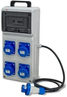 Immagine prodotto di quadro di distribuzione 220 v cm 21x9,5x41h