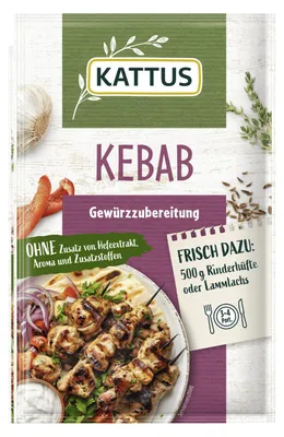 Produktbild von Kebab Gewürzzubereitung