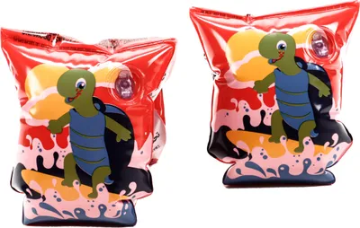 Produktbild von Schwimmflügel Schildkröte für Kinder von Bestway, aufblasbar, 2 Kammern, 2 Sicherheitsventile, für Mädchen und Jungen, Rot