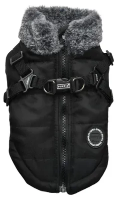 Image de Puppia Donavan Winterweste – Noir – XXL, PAUD-VT1853-BK-XXL