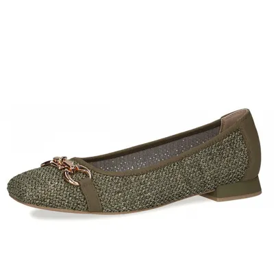 Produktbild von Caprice Damen Ballerina in Grün, Größe 39