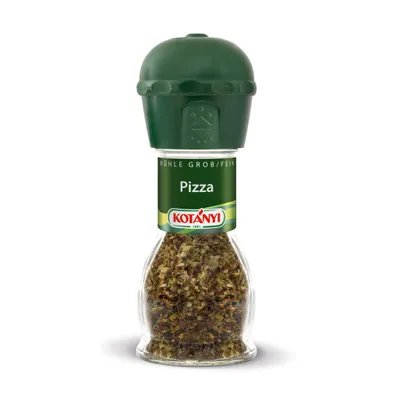 Produktbild von Kotanyi Pizzakräuter 24 g in Mühle grob + fein / Gewürzmühle