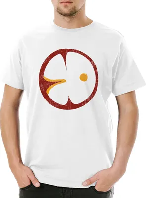 Produktbild von Urban Backwoods Trna Symbol, Herren T-Shirt, Farbe: Weiß, Größe: 5XL