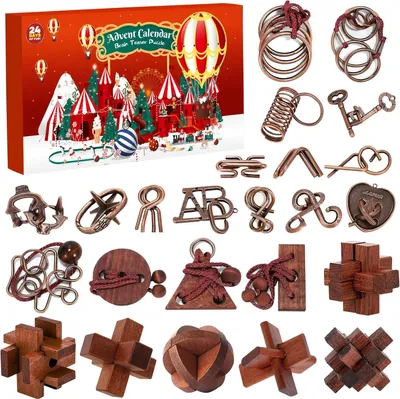Productafbeelding van Adventskalender 2026 puzzelspellen - Kerstkalender voor kinderen