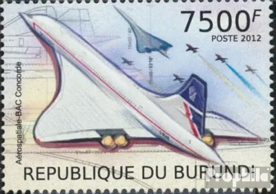 Produktbild von Briefmarken Burundi 2012 Mi 2480 (kompl.Ausg.) postfrisch Concorde