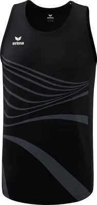 Produktbild von Erima Racing Singlet Schwarz Junior