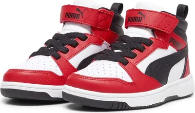 Produktbild von Puma Rebound V6 Mid Ac+ Sportschuhe Rot,Weiß EU 32 1/2 Jungen,Mädchen Rot,Weiß EU 32 1/2