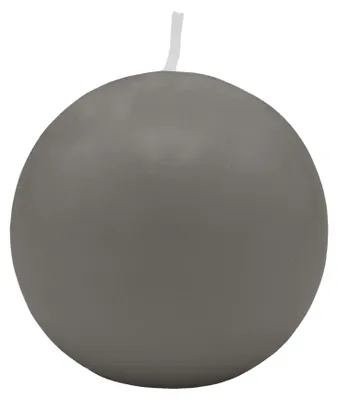 Produktbild von Kugelkerzen Grau Ø 40 mm, 12 Stück