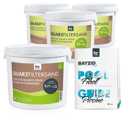 Zdjęcie produktu dla BAYZID® Filtersand – zestaw do małych basenów