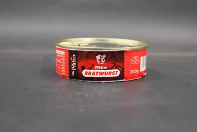 Produktbild von 1. FC Kaiserslautern Vollkonserve Pfälzer Bratwurst 200g