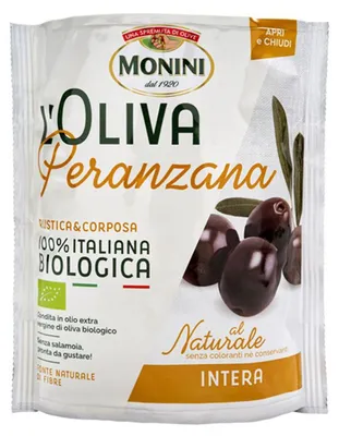 Zdjęcie produktu dla Monini PeranzanaOliven Rot Entsteint al Natural Italia 150g