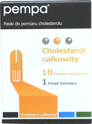 Zdjęcie produktu dla Pempa Paski do kontroli cholesterolu BK-C2, 10 sztuk