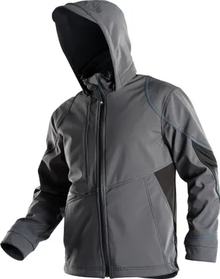 Produktbild von DASSY Softshelljacke GRAVITY Gr. XL anthrazit/schwarz