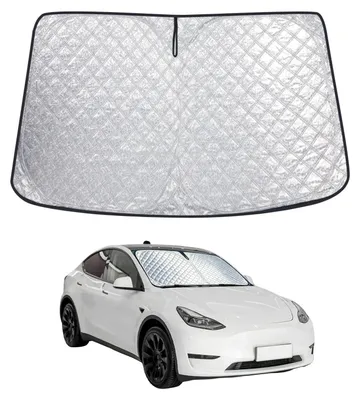 Imagen del producto de Solidchoice - Parasol para parabrisas, compatible con Tesla Model Y (2019-2024)