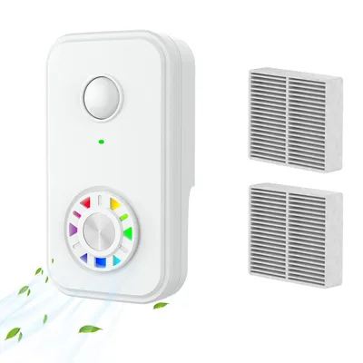 Produktbild von Kompakter Luftreiniger für den Hausgebrauch, mit negativem Ionenfilter, leisem Ventilator und optionalem Filter, entfernt Rauch, Staub und Tiergerüche