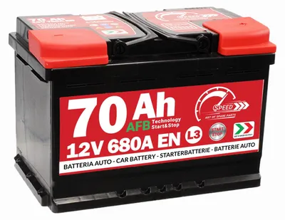 Immagine prodotto di Batteria Speed 70Ah 680A Start-Stop AFB
