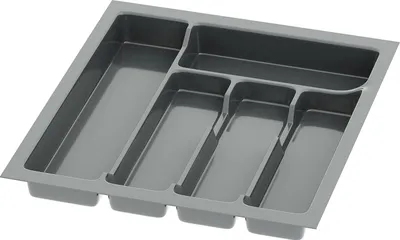 Produktbild von Famanu Ladeorganizer mit 5 Fächern - 38 x 43 cm - Anthrazit