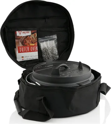Produktbild von BBQ-Toro Dutch Oven Tragetasche für 4,5 QT Dutch Oven, Aufbewahrungstasche, Tragetasche, schwarz