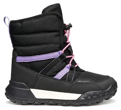Produktbild von Geox JUNIOR J TREKKYUP GIRL B ABX ANKLE BOOTS BLACK/LILAC 35_EU