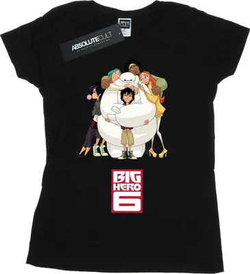 Produktbild von Disney - "Big Hero 6" T-Shirt für Damen BI15041 (S) (Schwarz)