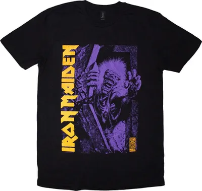 Produktbild von Iron Maiden Est. 1975 No Prayer Grave Purple Black M T-Shirt