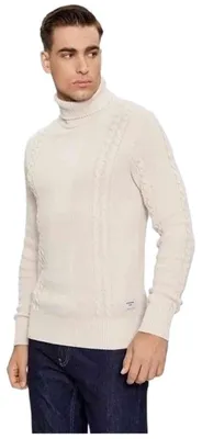 Produktbild von Pullover Jack&Jones JCOGRID CABLE KNIT ROLL NECK für Herren