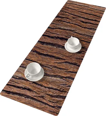 Produktbild von BERTONI Filz Tischläufer, Tischdecke mit Muster Bank Tischdekoration AKACJA 95x33 cm