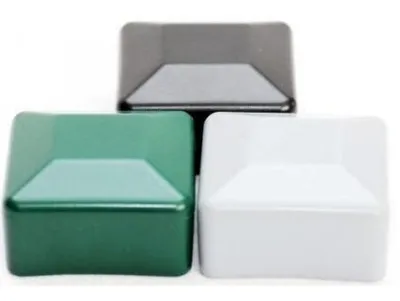 Immagine prodotto di Tappo per profilo quadrato 70x70 mm, verde - confezione da 50 pz