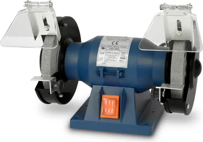 Immagine prodotto di Smerigliatrice da banco EBERTH doppia smerigliatrice doppia smerigliatrice elettrica 150W, disco per smerigliatura grossolana A36, disco per smerigliatura fine A60 con diametro 150mm, 2x parascintille