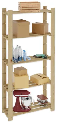 Image de Système de rangement en bois pour ateliers et espaces de stockage