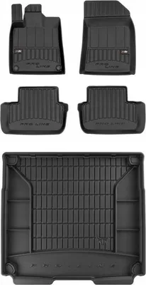 Obrázek produktu pro Sada 3D gumových rohoží pro Peugeot 407 Kombi 2004–2011