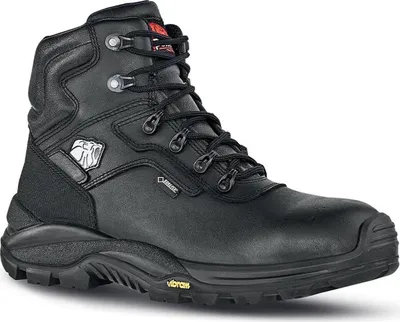Image de UPOWER Unisex GO10054-46 Chaussures de sécurité, noir, 46 EU