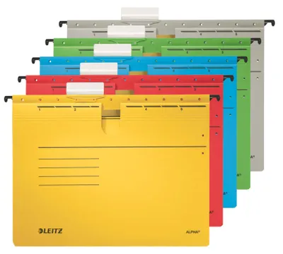 Produktbild von Leitz Hängehefter 1984-35 blau VE=5